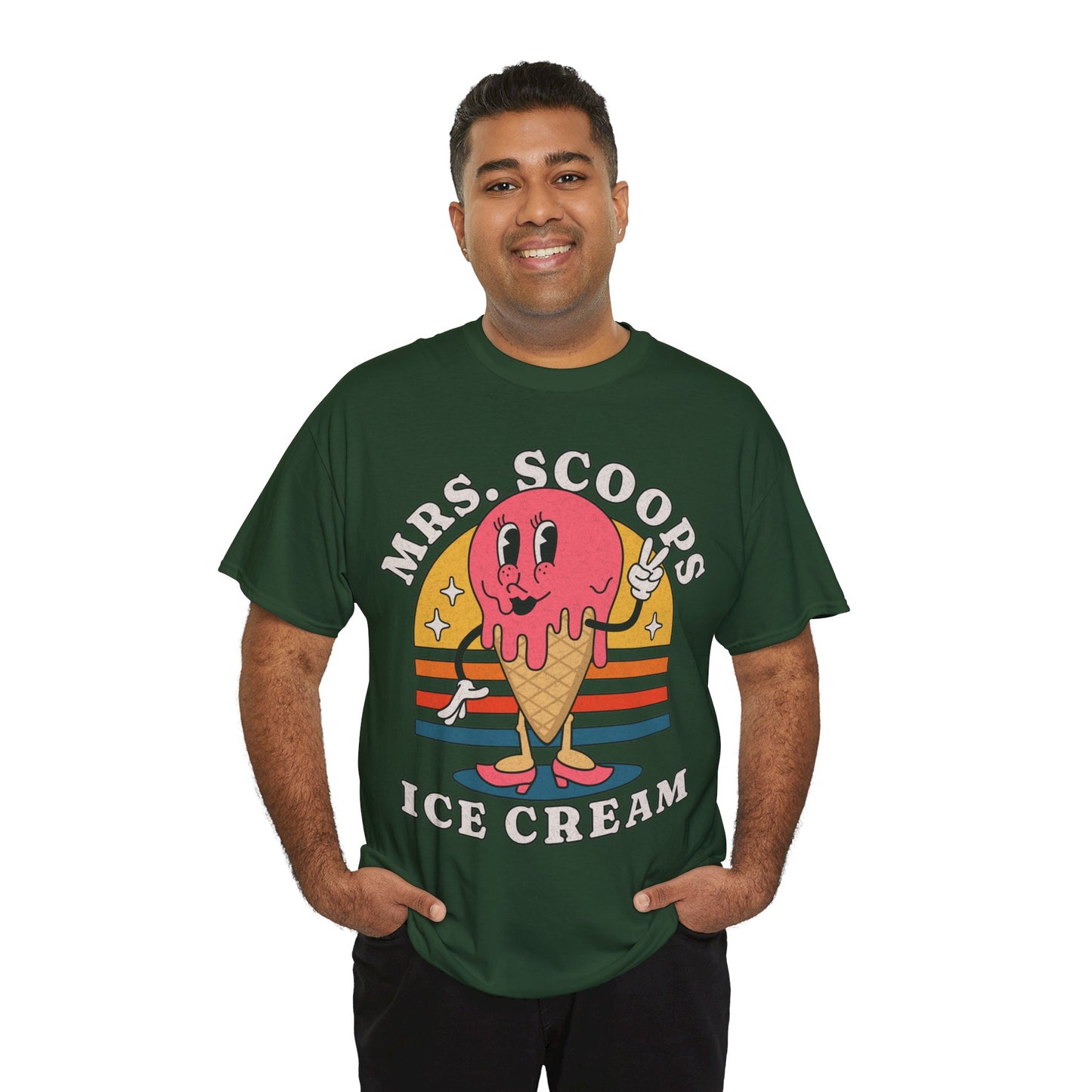 STRAWBERRY ICE CREAM - Dessert (Basic Tee)