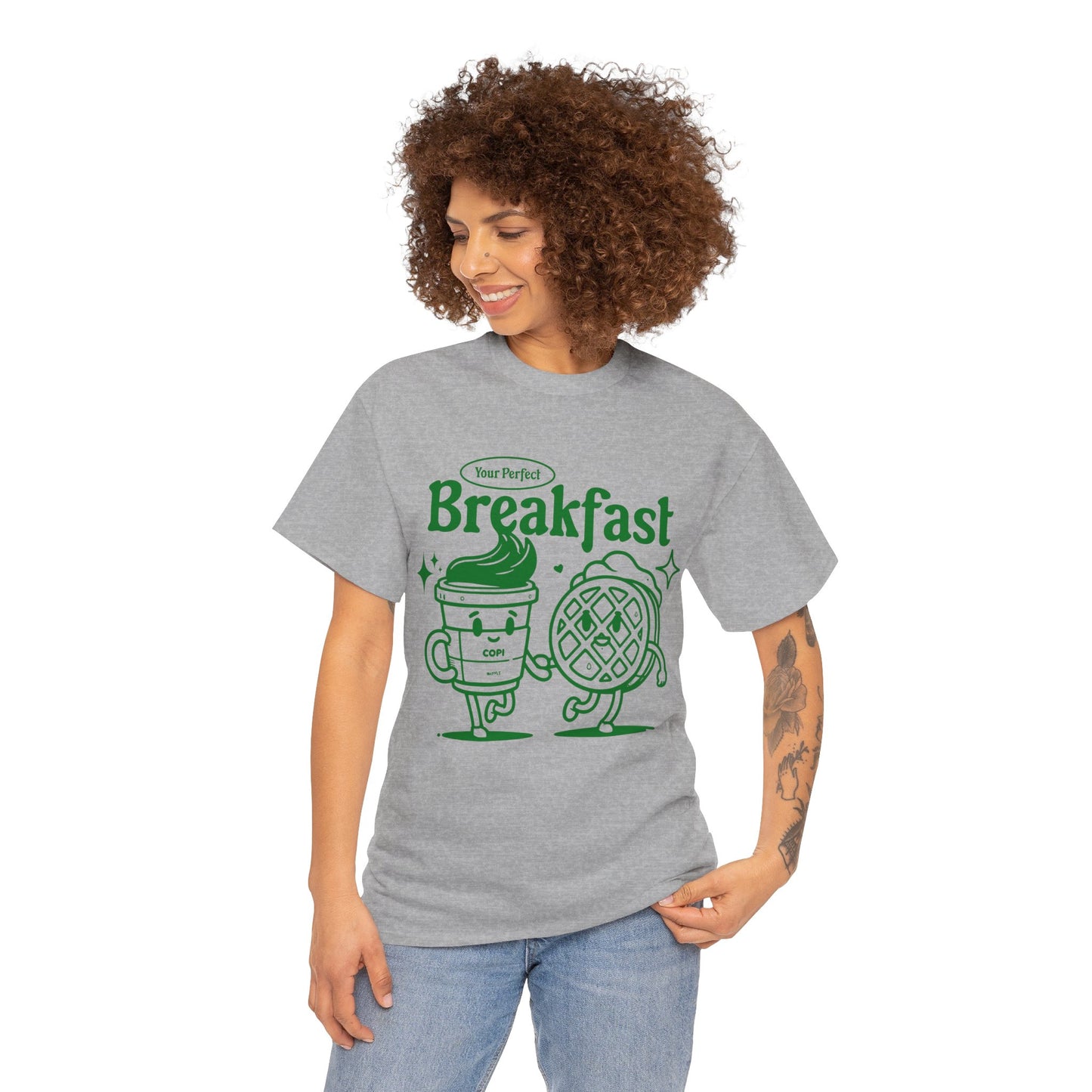 WAFFLE & COFFEE - Breakfast (Basic Tee)