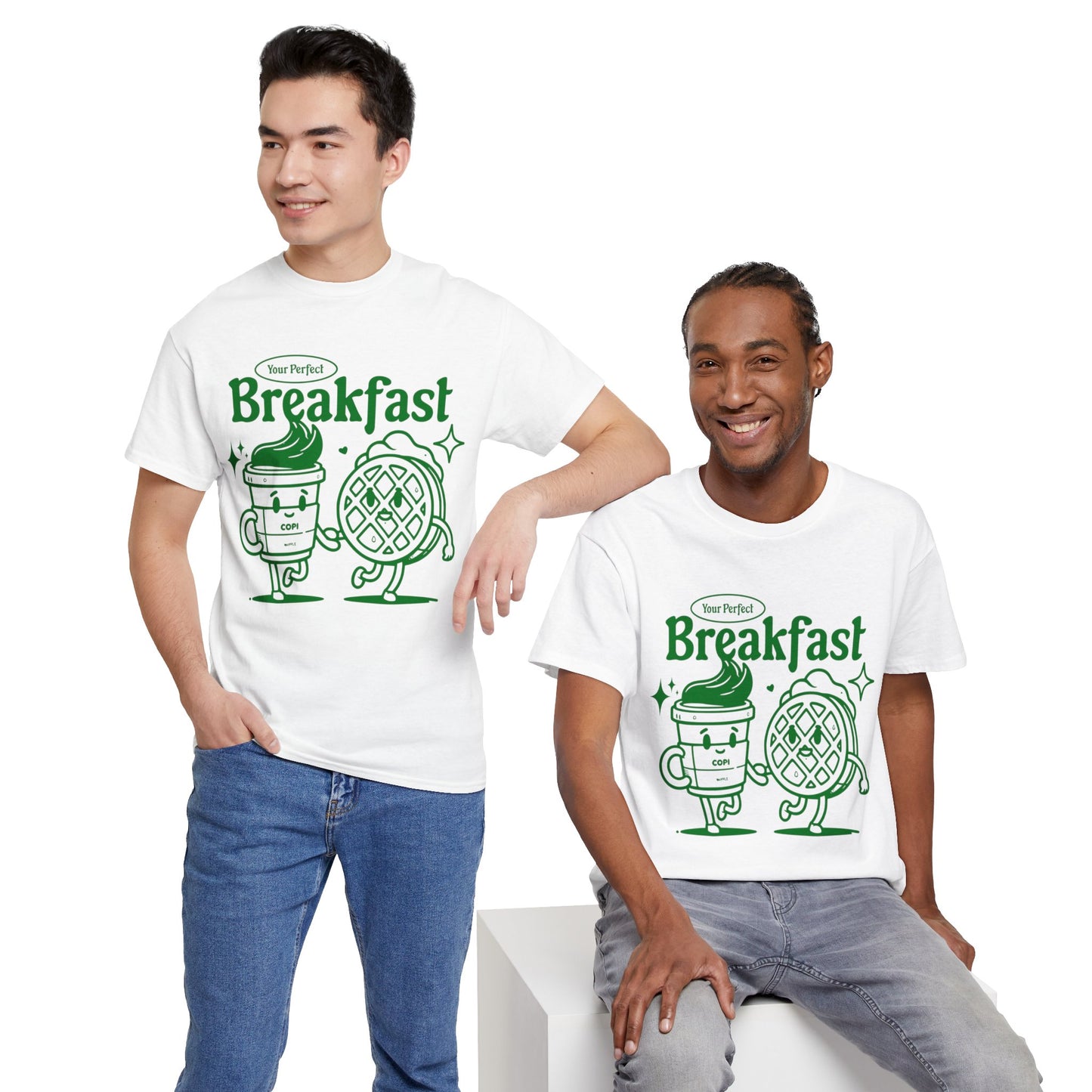 WAFFLE & COFFEE - Breakfast (Basic Tee)