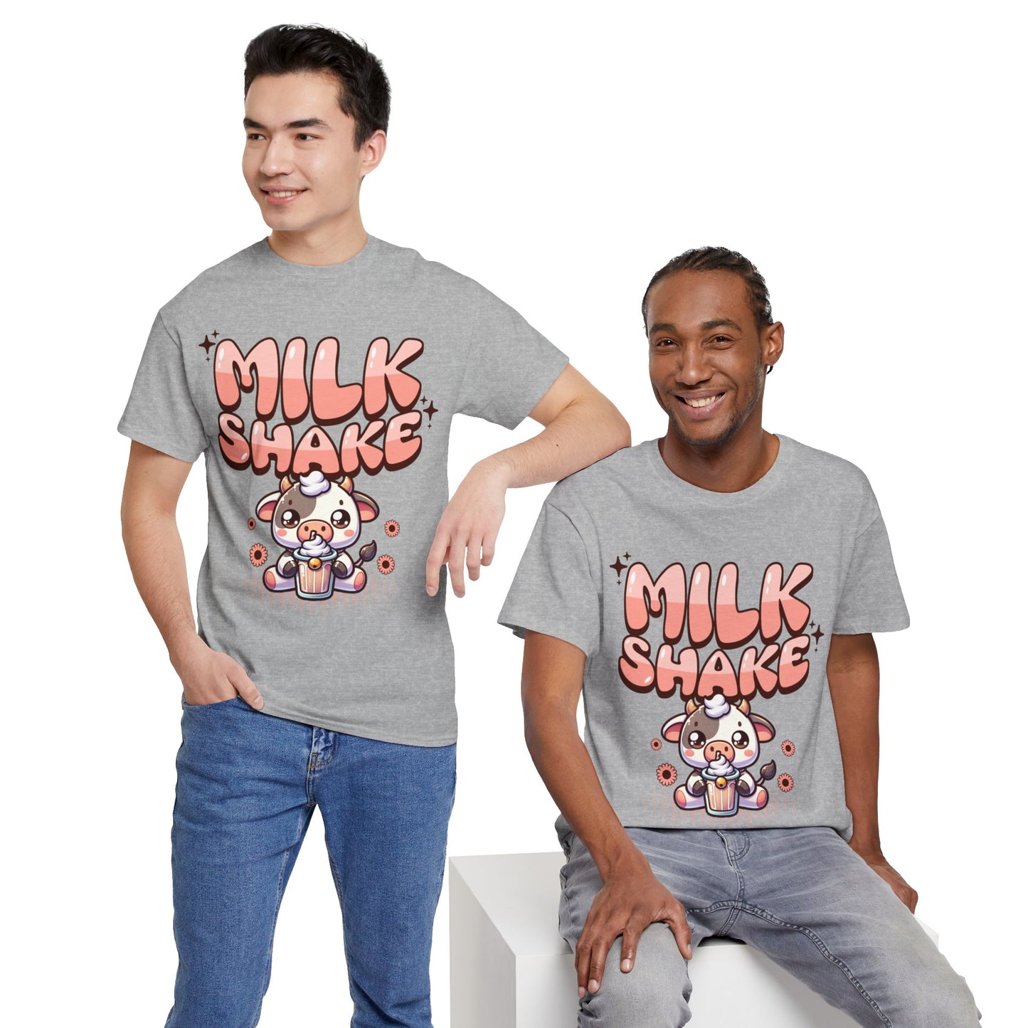 STRAWBERRY MILKSHAKE - Drinks (Basic Tee)