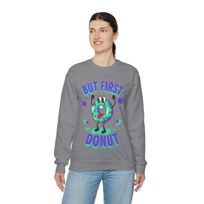 VANILLA FROSTED DONUT - Dessert (Sweatshirt)