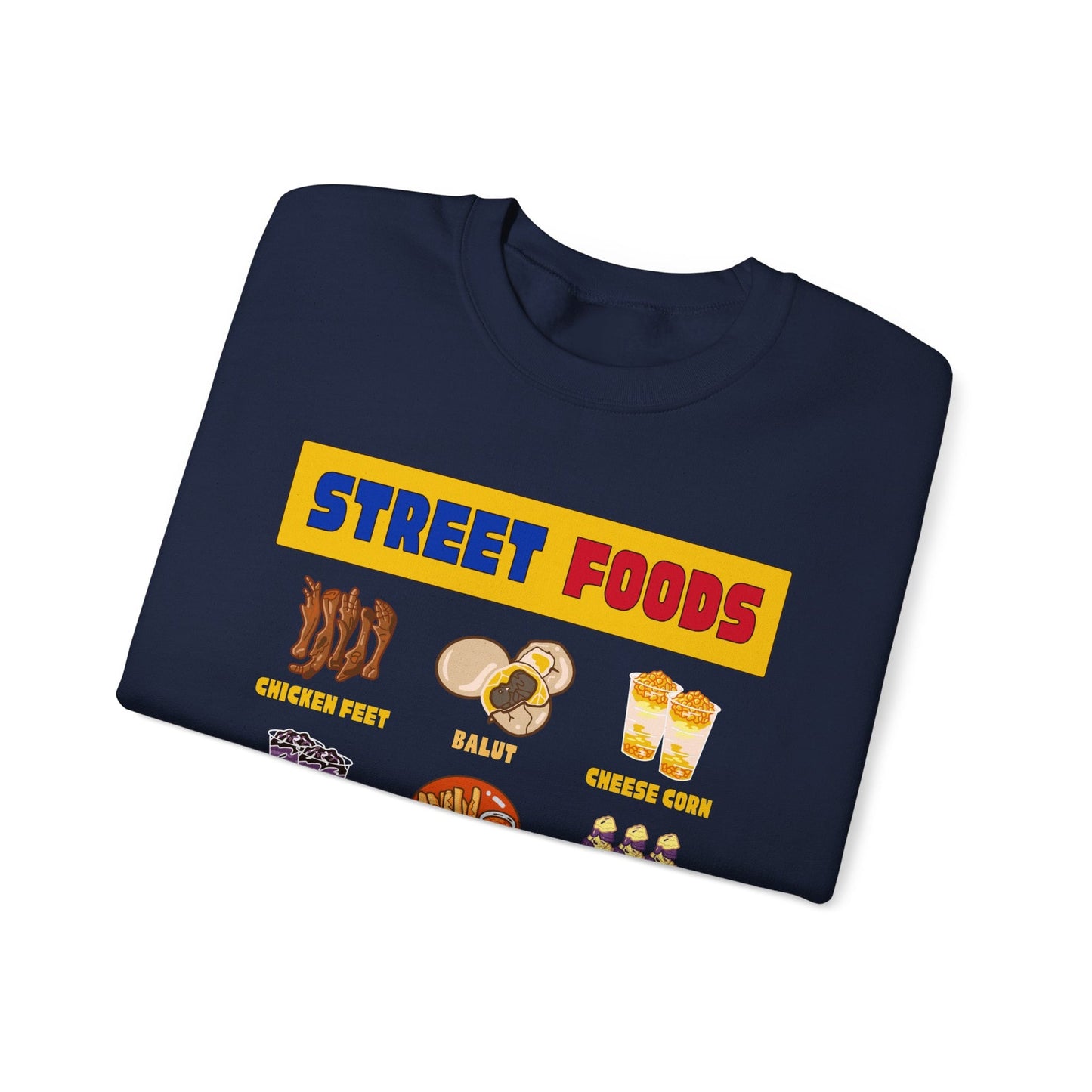 PINOY STREET FOODS  2 - Filipino Food (Sweatshirt)