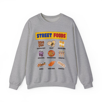 PINOY STREET FOODS  2 - Filipino Food (Sweatshirt)