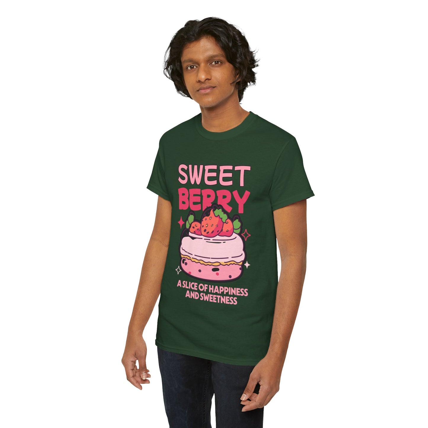 STRAWBERRY CAKE - Dessert (Basic Tee)