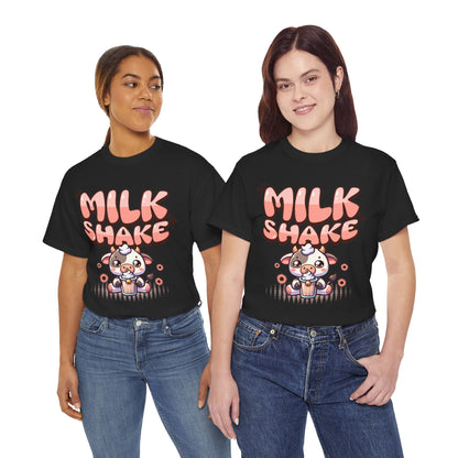 STRAWBERRY MILKSHAKE - Drinks (Basic Tee)