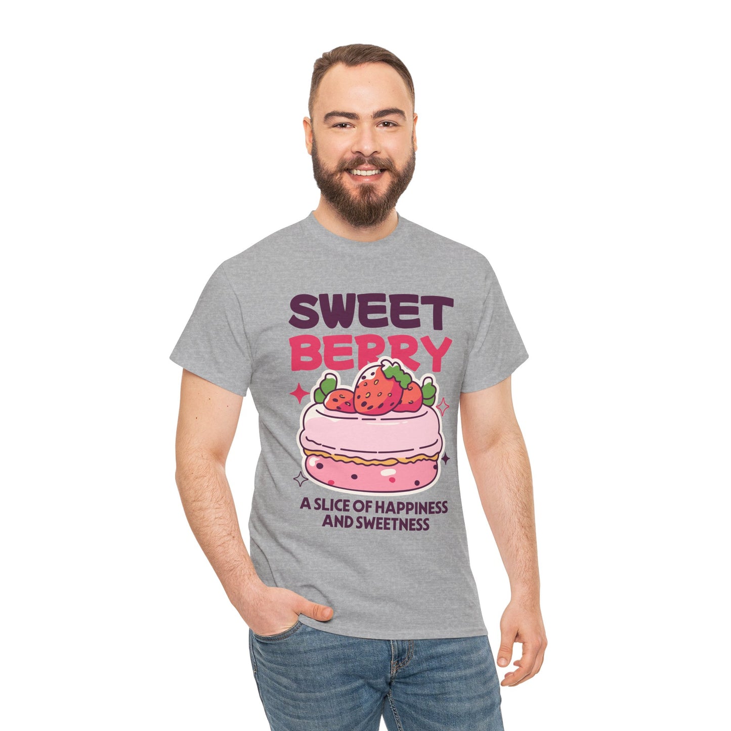 STRAWBERRY CAKE - Dessert (Basic Tee)