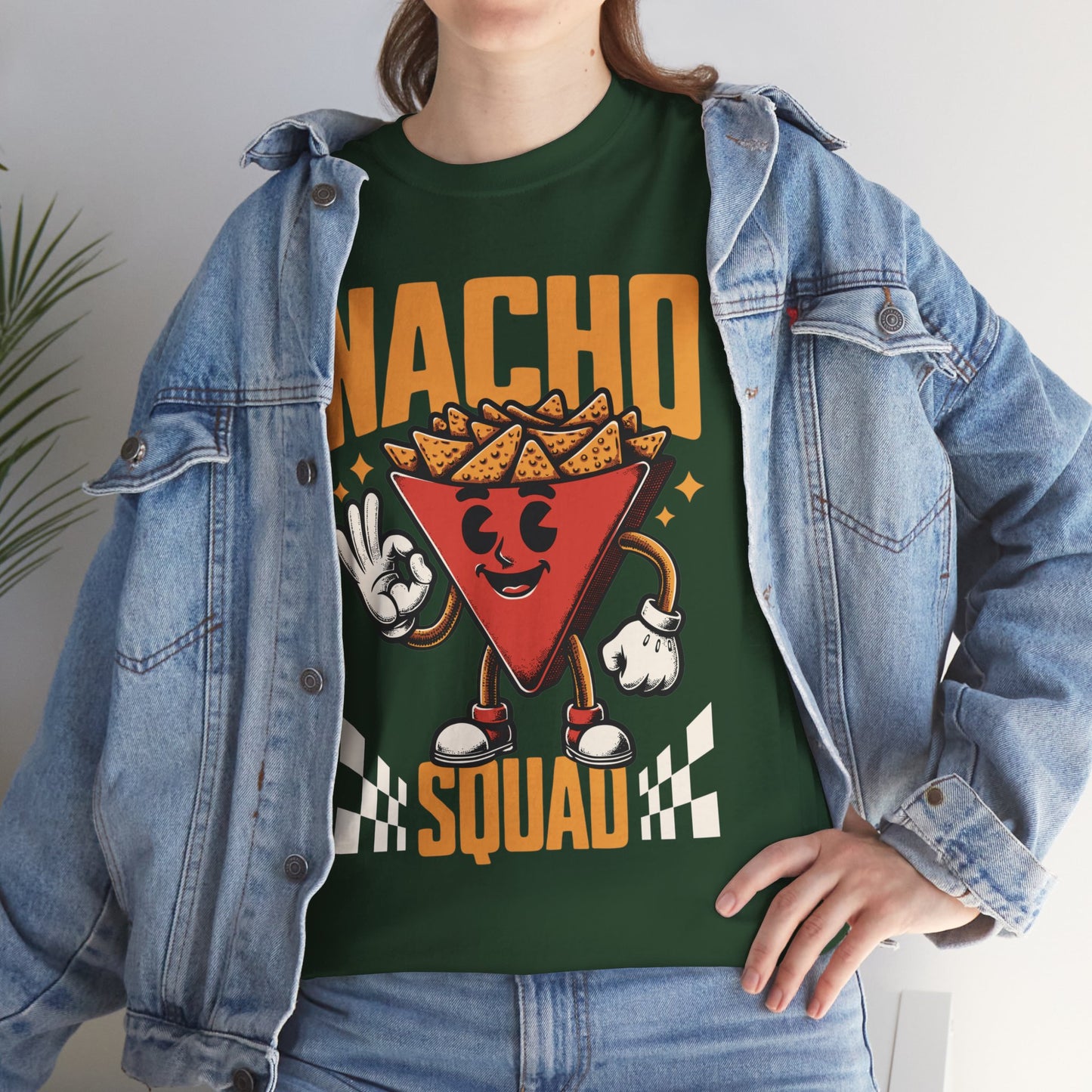 CHEESE NACHOS - Tacos/Nachos (Basic Tee)