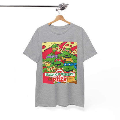 BEEF & BROCCOLI - Pizza (Basic Tee)