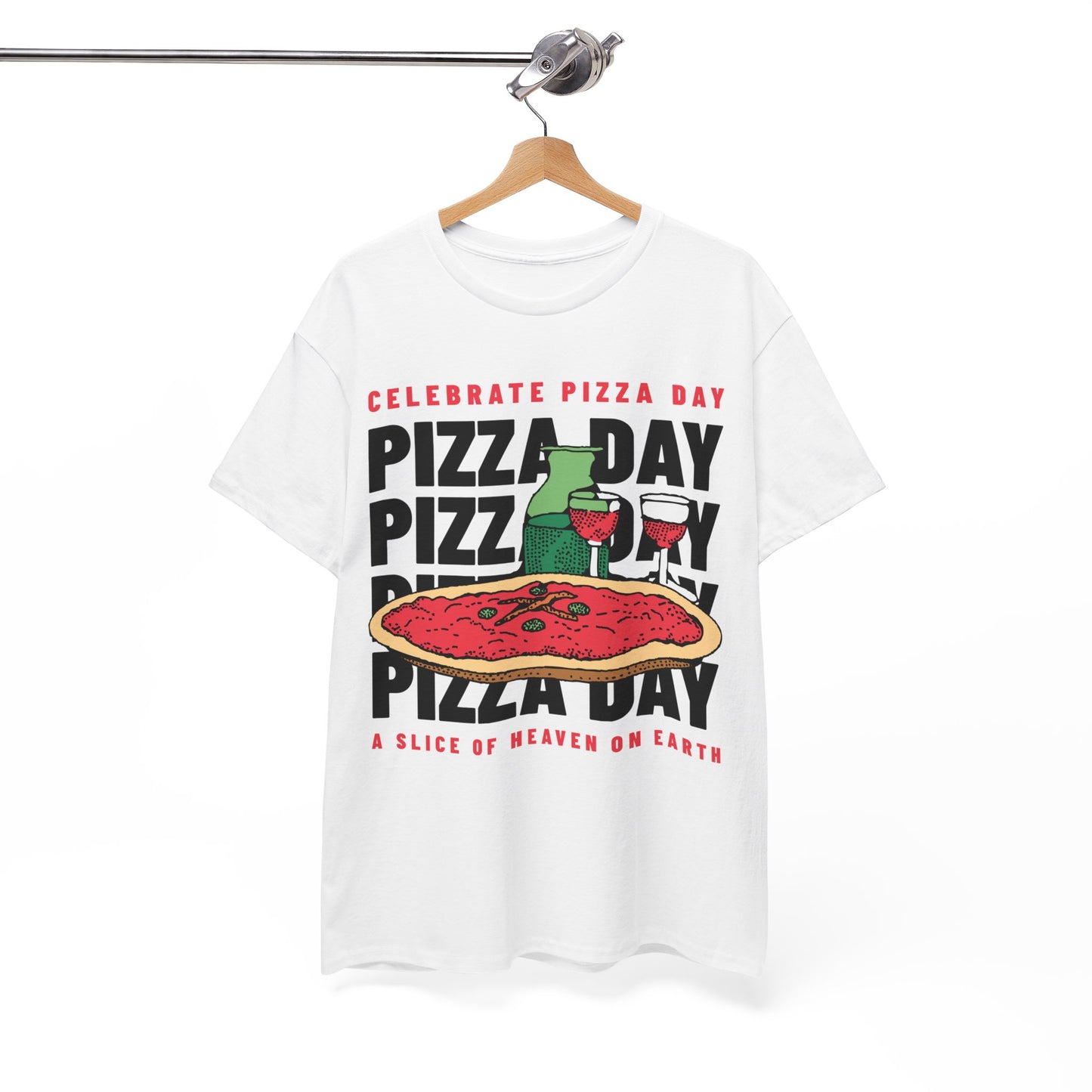 SALAMI & PEPPERS - Pizza (Basic Tee)