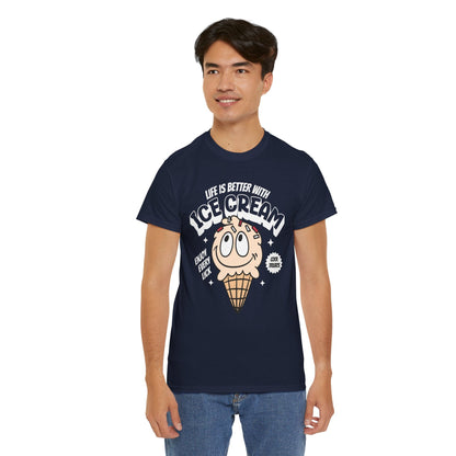 COOKIES & CREAM ICE CREAM - Dessert (Basic Tee)