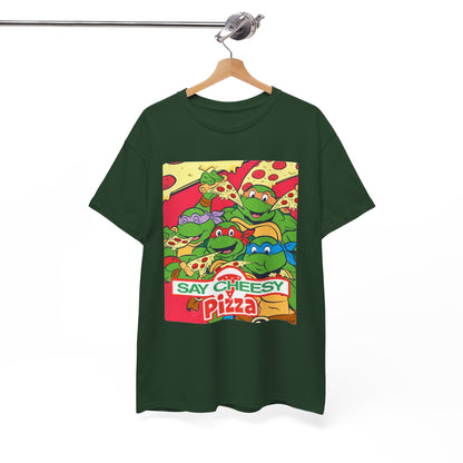 BEEF & BROCCOLI - Pizza (Basic Tee)