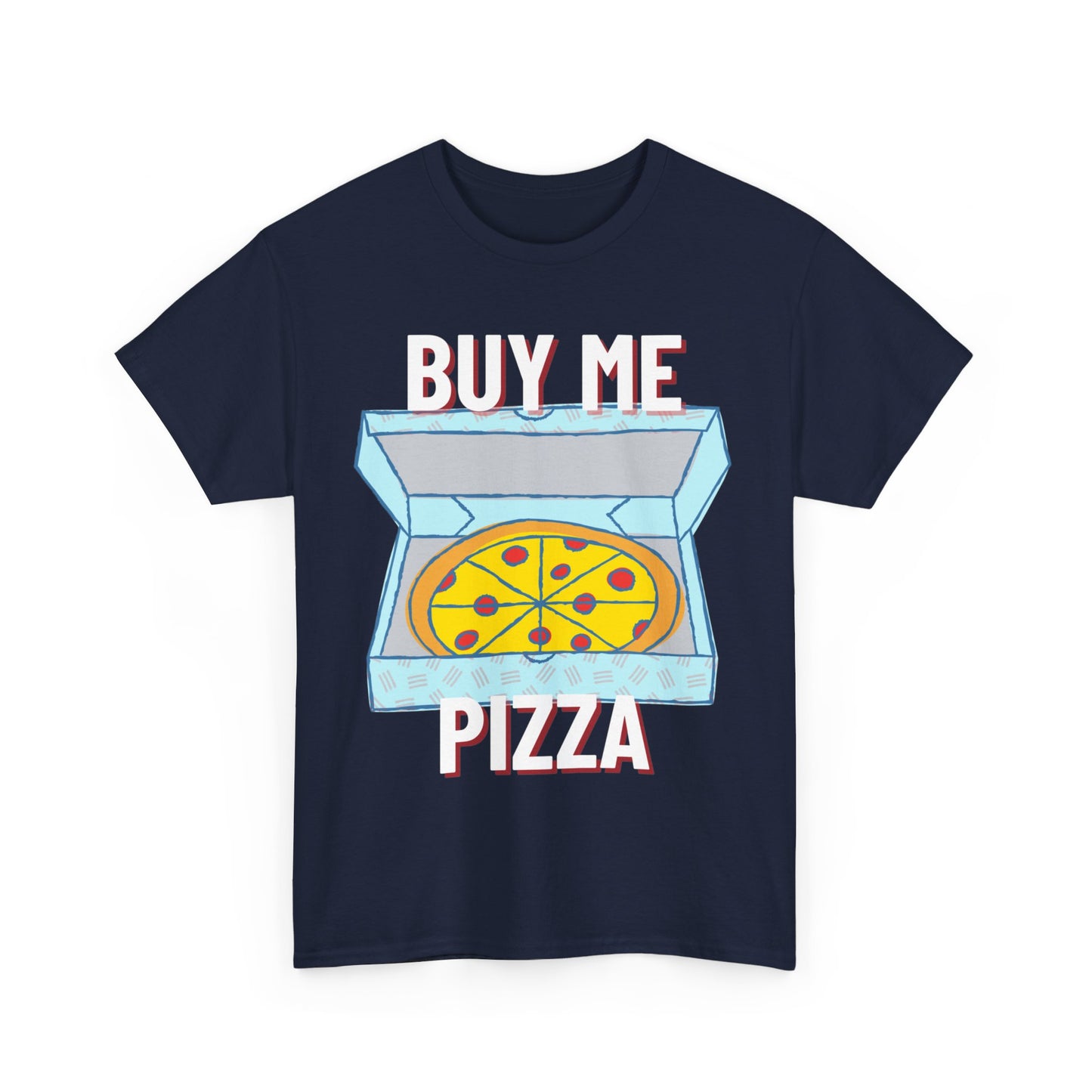 CHICKEN ALFREDO - Pizza (Basic Tee)