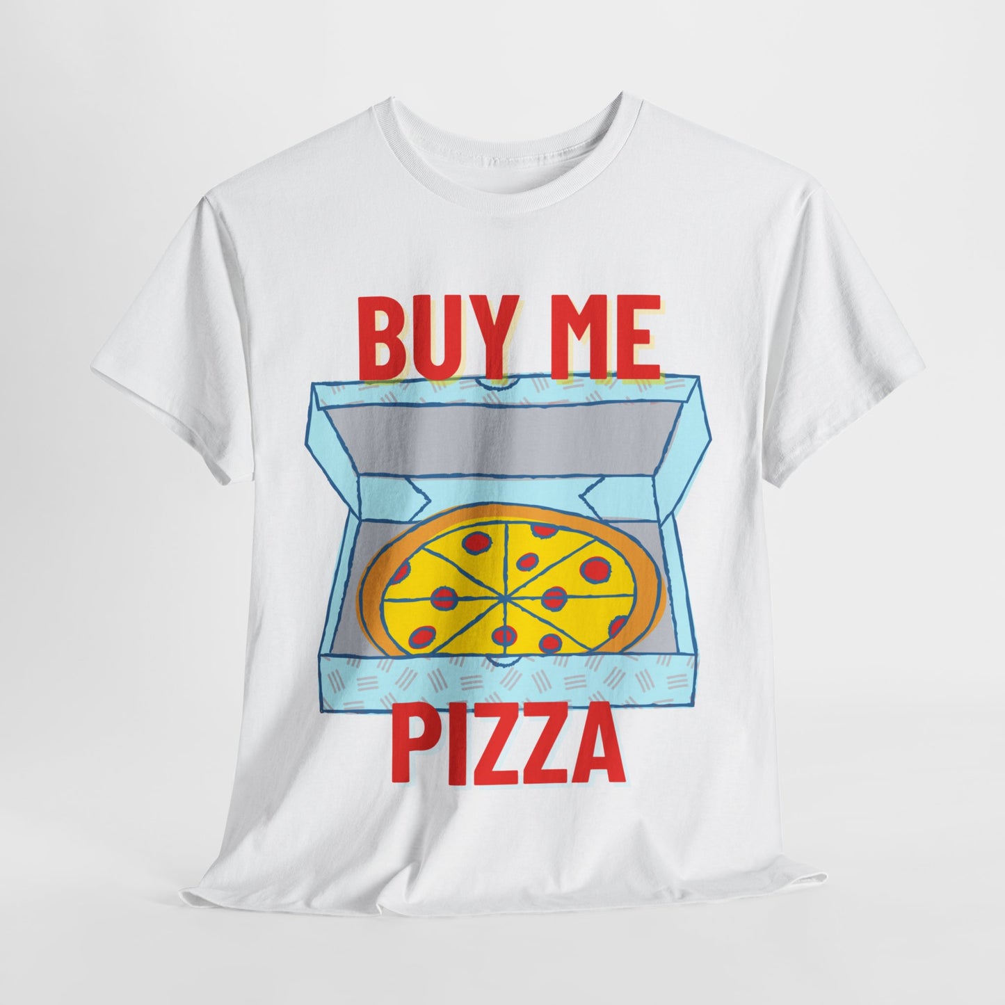 CHICKEN ALFREDO - Pizza (Basic Tee)