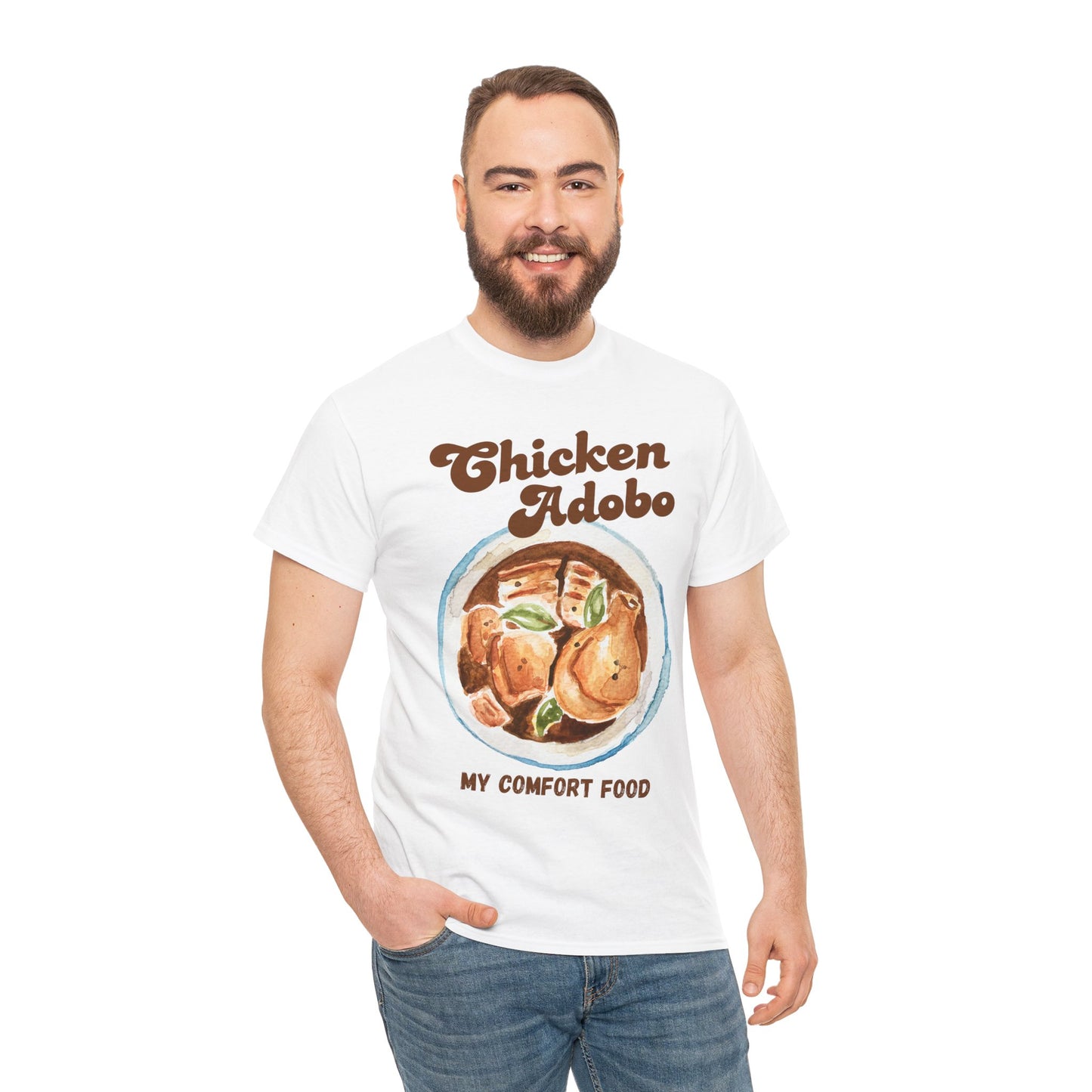 Chicken Adobo - Filipino Food (Basic Tee)