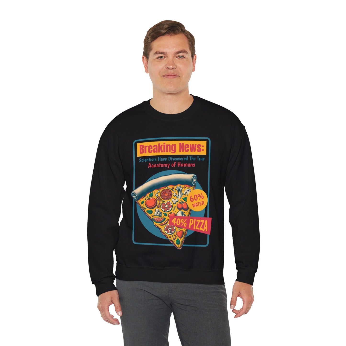 SMOKED SALMON - Pizza (Sweatshirt)