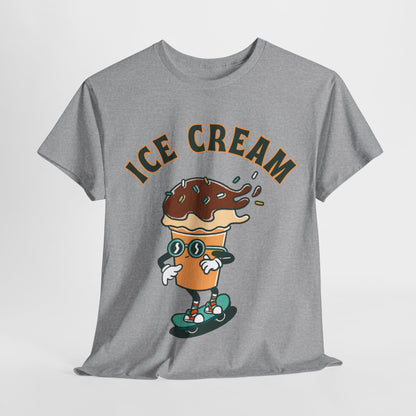 CHOCOLATE ICE CREAM - Dessert (Basic Tee)