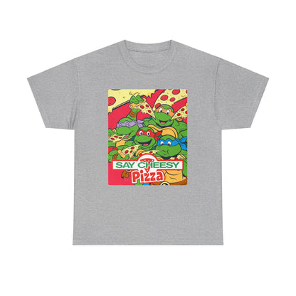 BEEF & BROCCOLI - Pizza (Basic Tee)