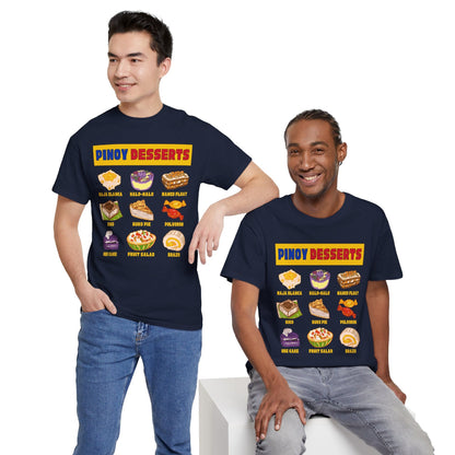PINOY DESSERTS - Filipino Food (Basic Tee)