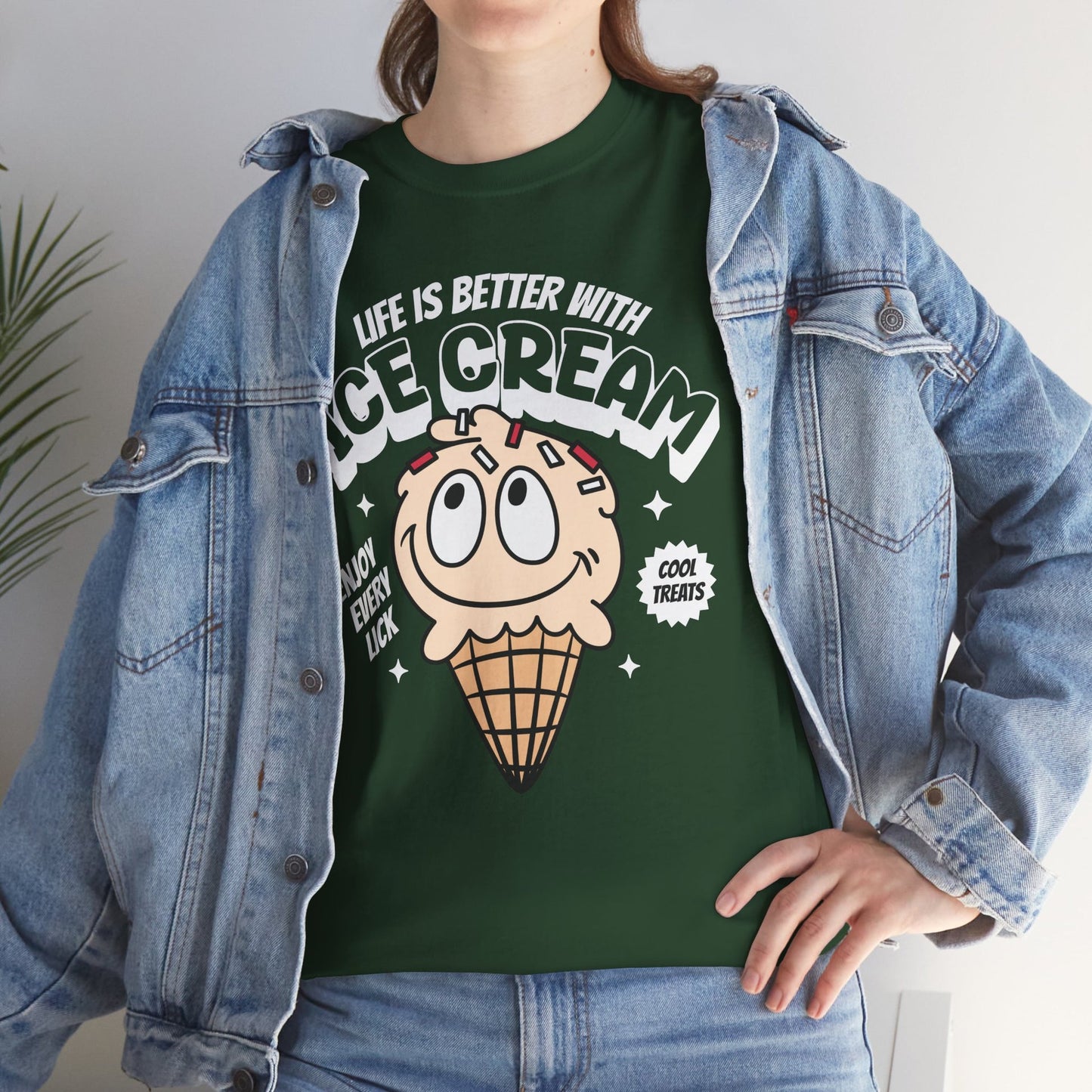 COOKIES & CREAM ICE CREAM - Dessert (Basic Tee)