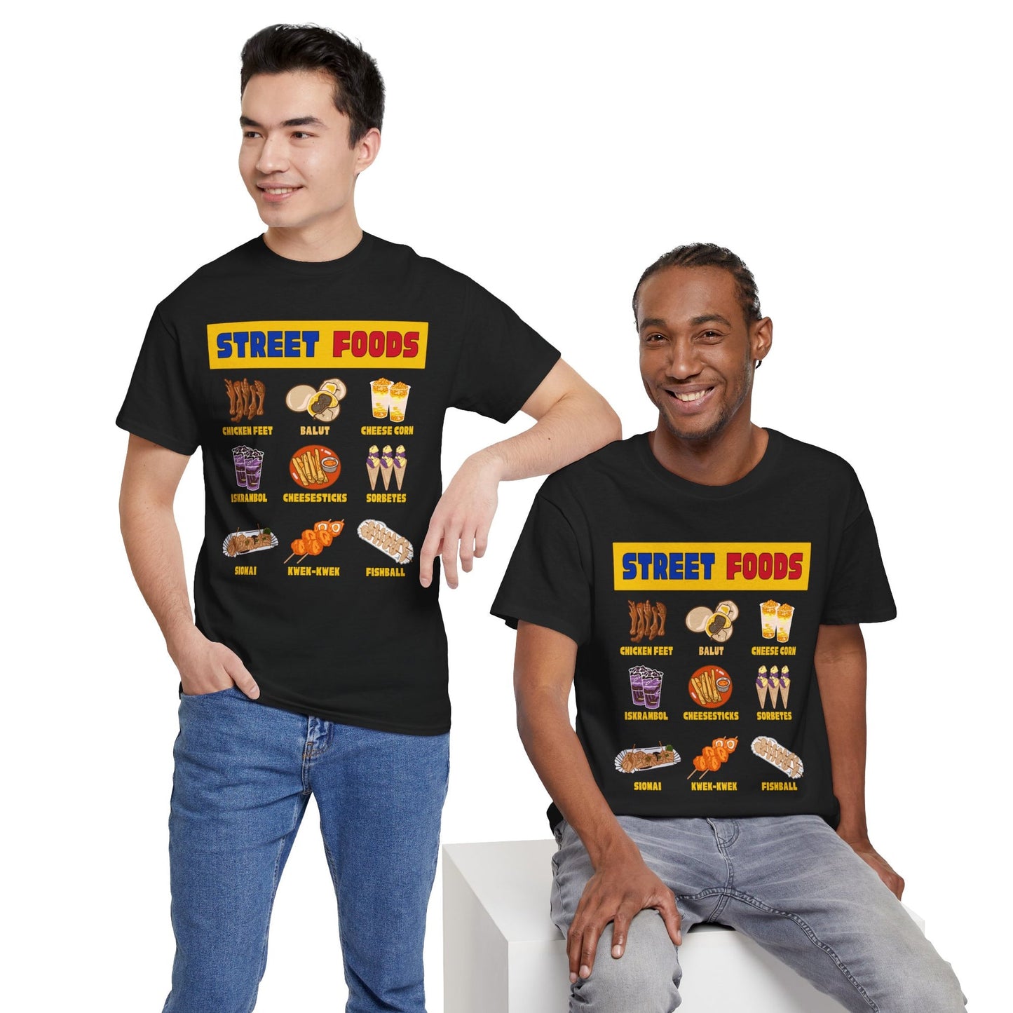 PINOY STREET FOODS 2 - Filipino Food (Basic Tee)