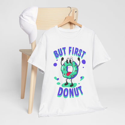 VANILLA FROSTED DONUT - Dessert (Basic Tee)