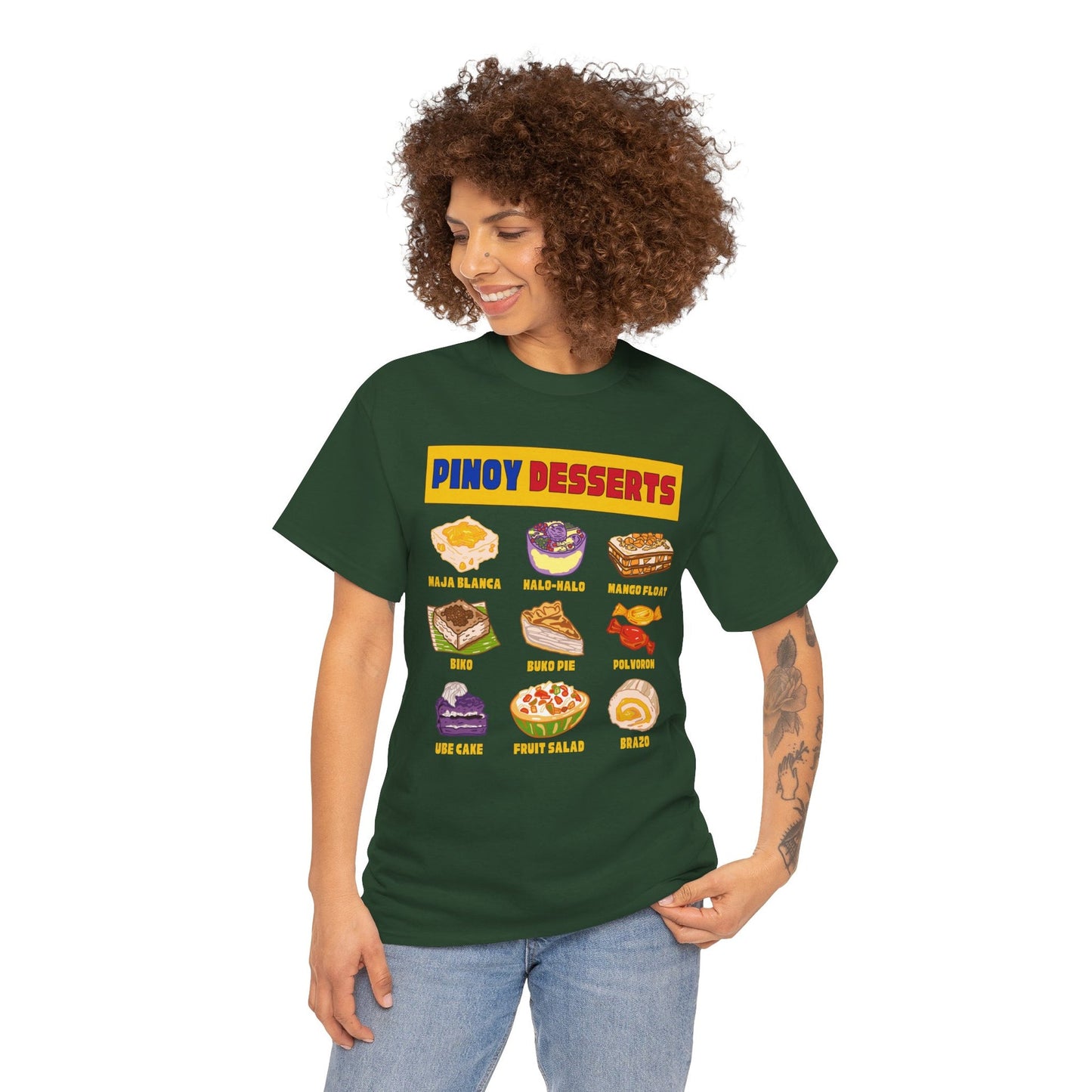 PINOY DESSERTS - Filipino Food (Basic Tee)