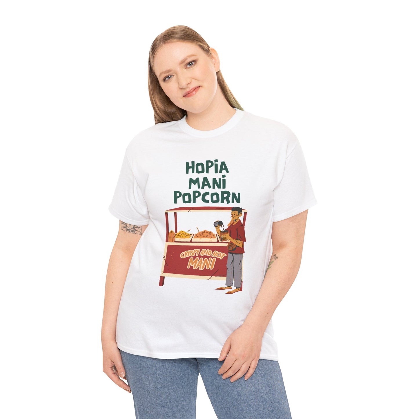HOPIA MANI POPCORN - Filipino Food (Basic Tee)