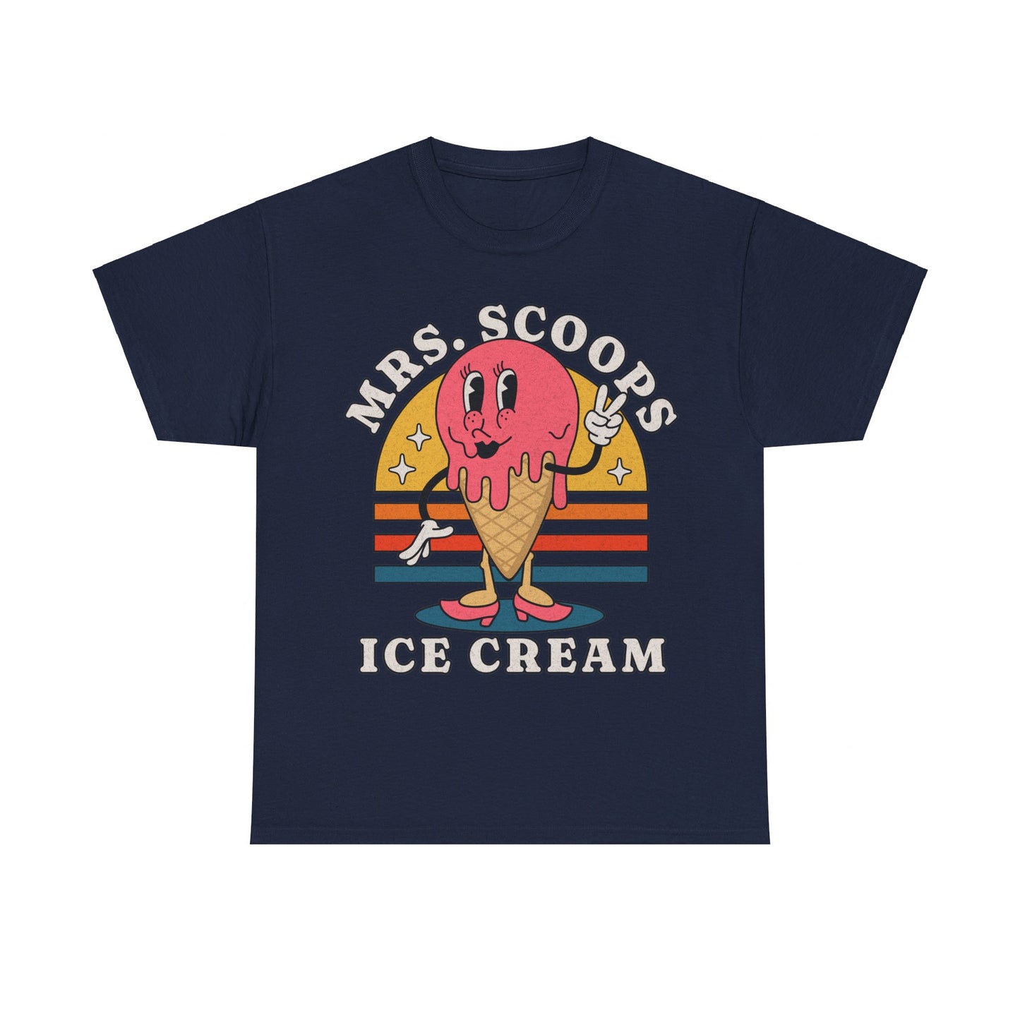 STRAWBERRY ICE CREAM - Dessert (Basic Tee)