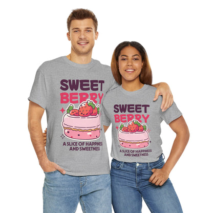 STRAWBERRY CAKE - Dessert (Basic Tee)