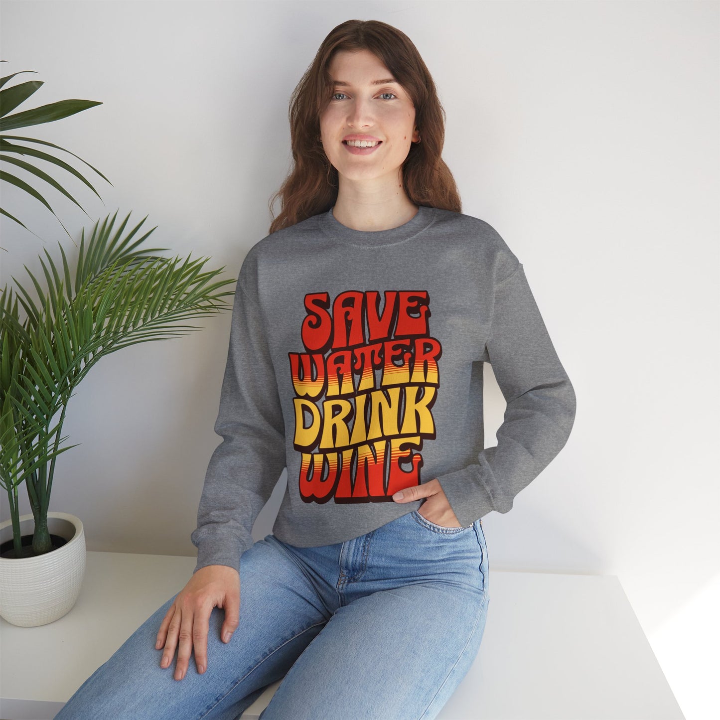 RED WINE - Drinks (Sweatshirt)