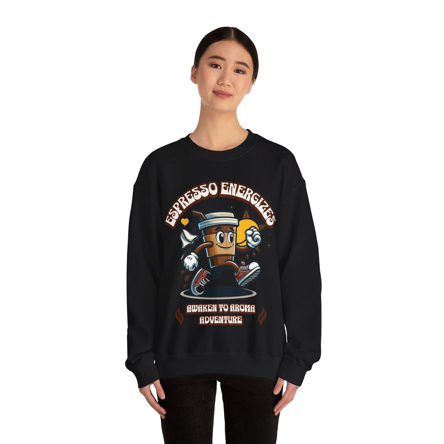 CHERRY ALMOND - Coffee (Sweatshirt)