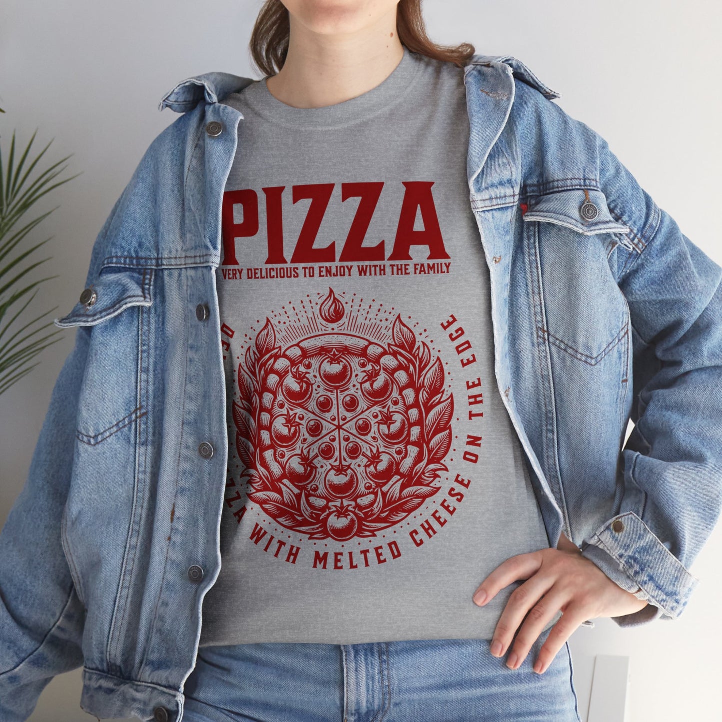 KALE & BACON - Pizza (Basic Tee)