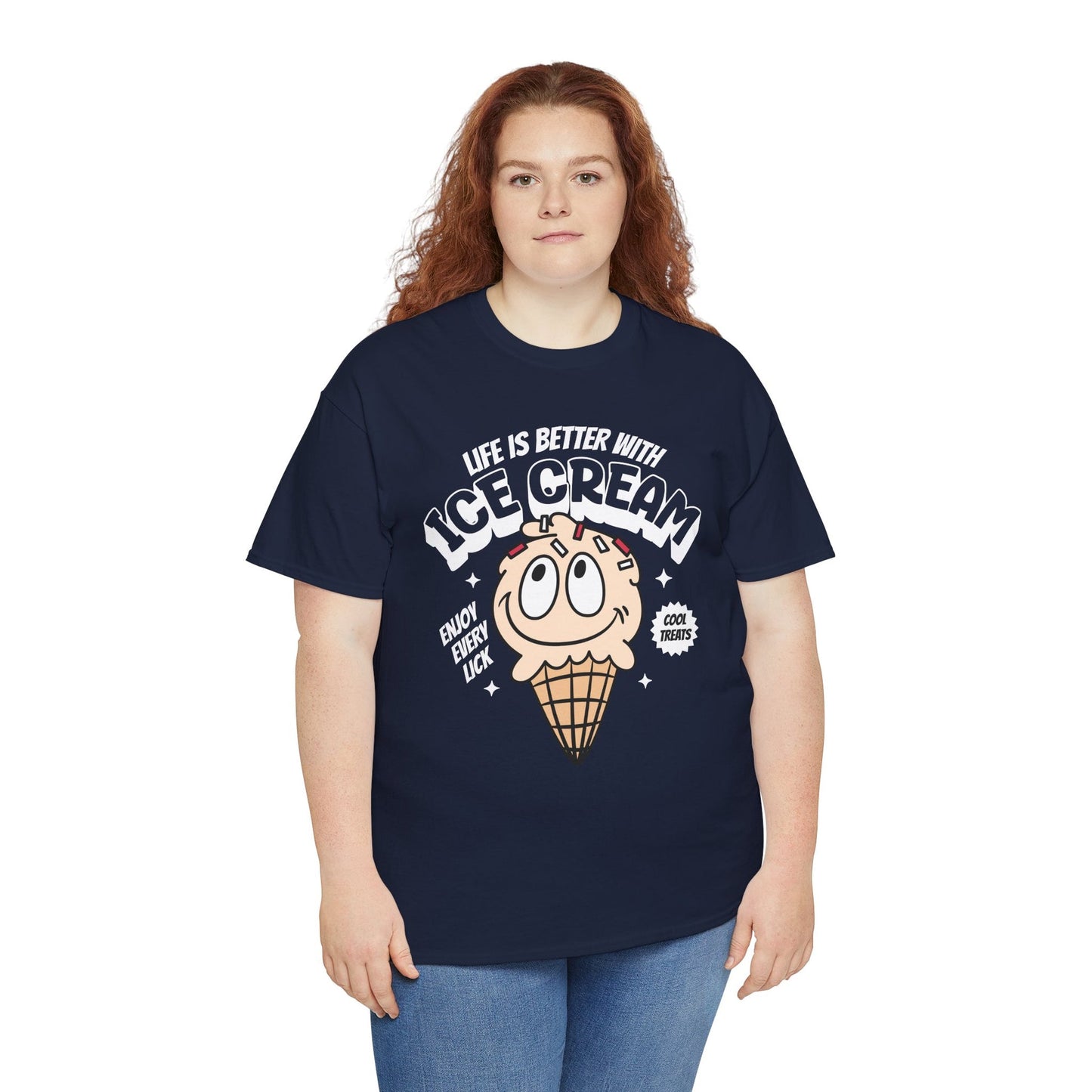 COOKIES & CREAM ICE CREAM - Dessert (Basic Tee)