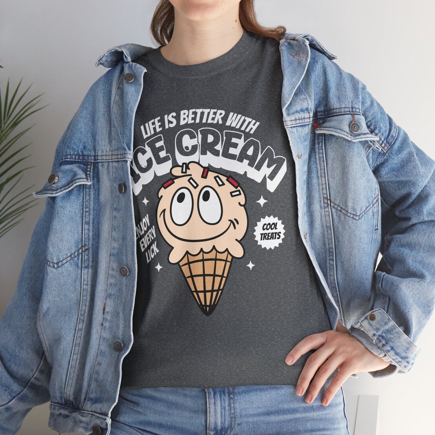 COOKIES & CREAM ICE CREAM - Dessert (Basic Tee)