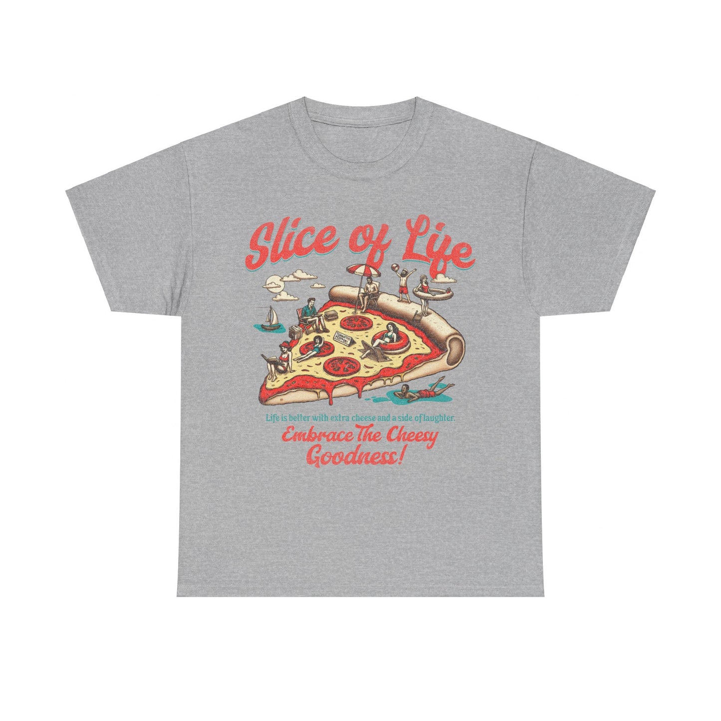 LOBSTER & SPINACH - Pizza (Basic Tee)