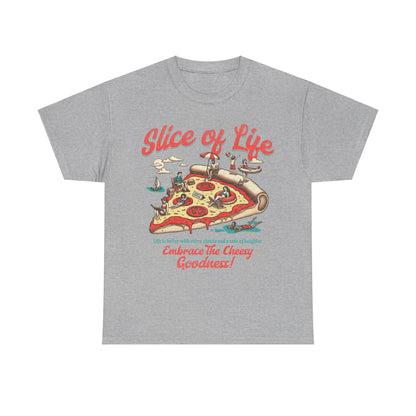 LOBSTER & SPINACH - Pizza (Basic Tee)