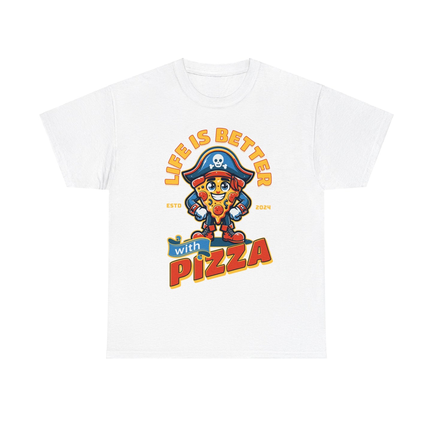 AVOCADO & TOMATO - Pizza (Basic Tee)