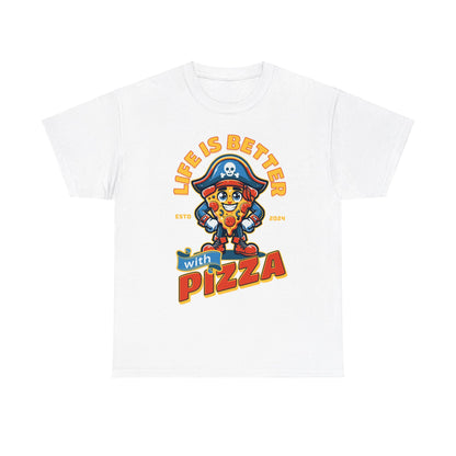 AVOCADO & TOMATO - Pizza (Basic Tee)