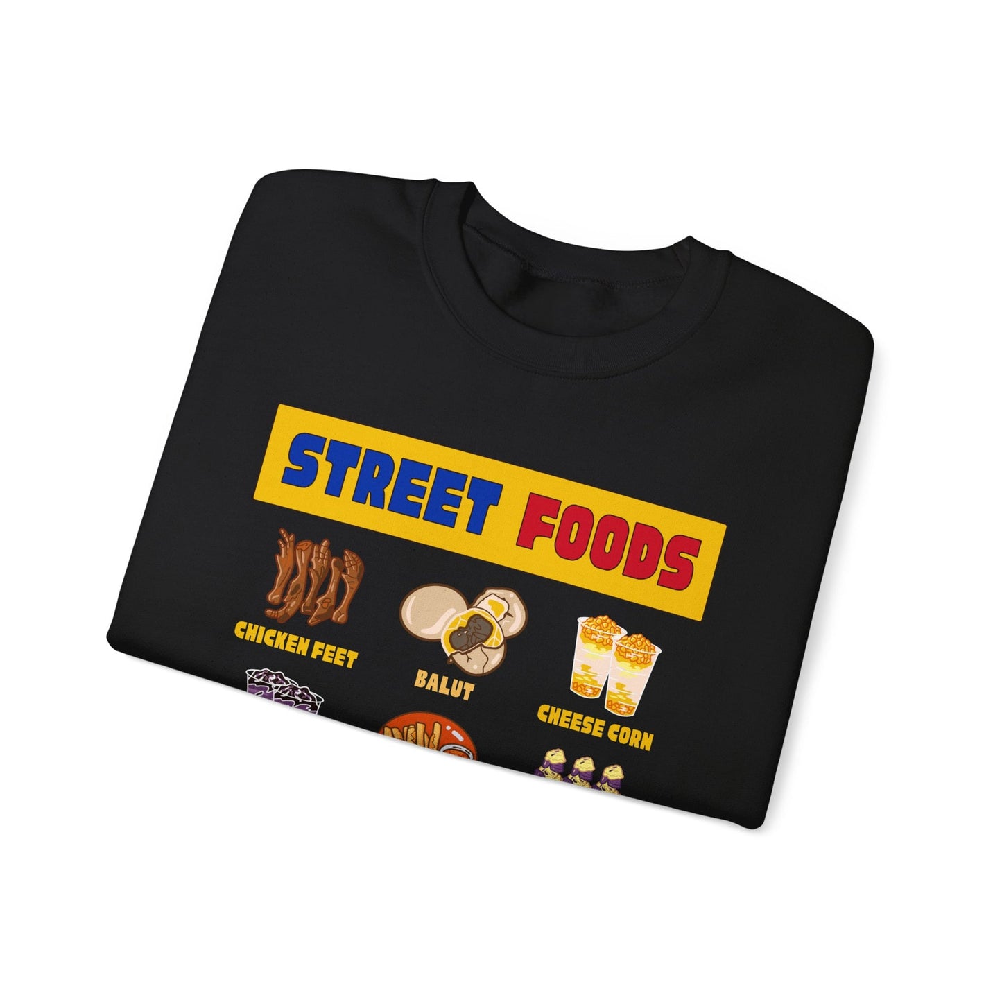 PINOY STREET FOODS  2 - Filipino Food (Sweatshirt)