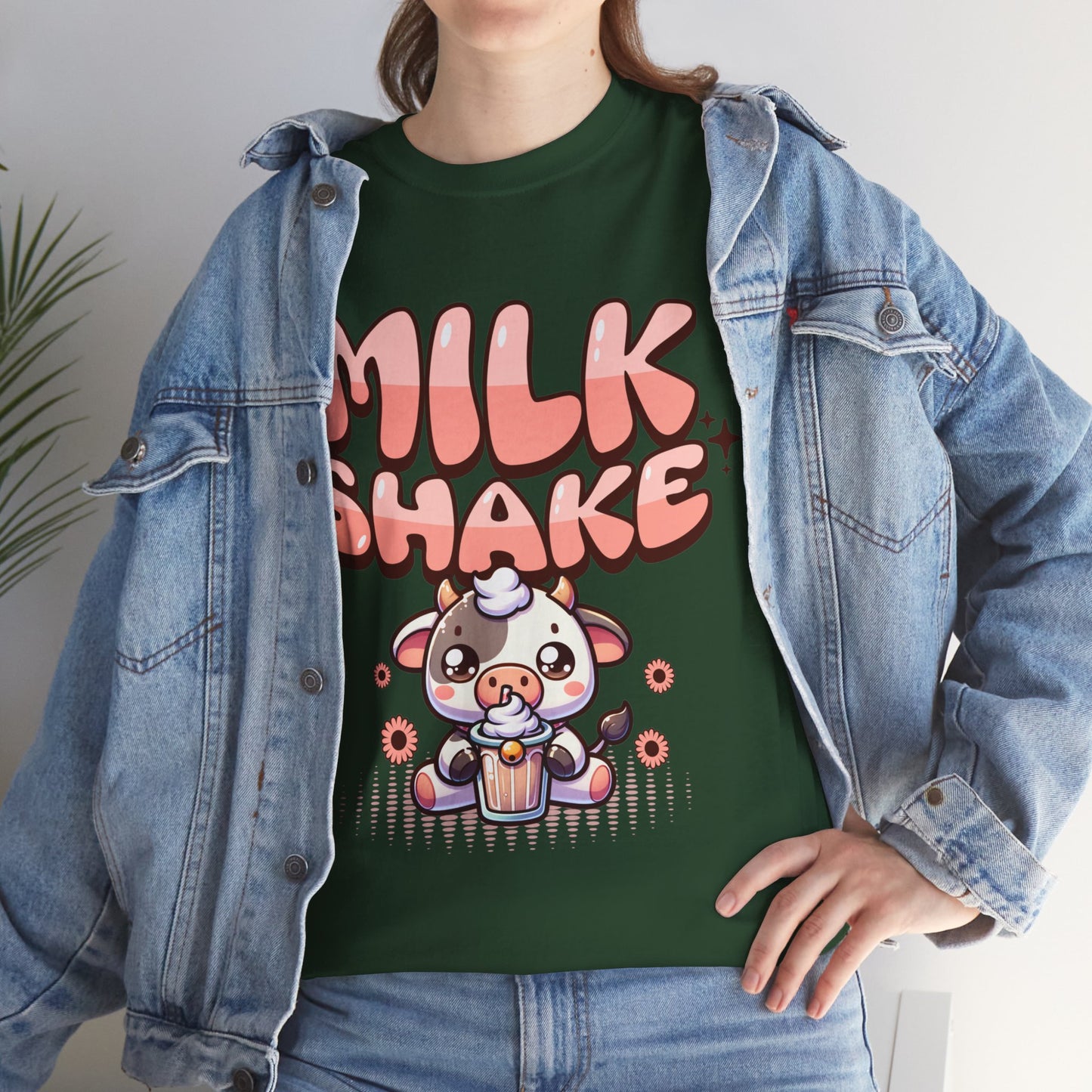 STRAWBERRY MILKSHAKE - Drinks (Basic Tee)