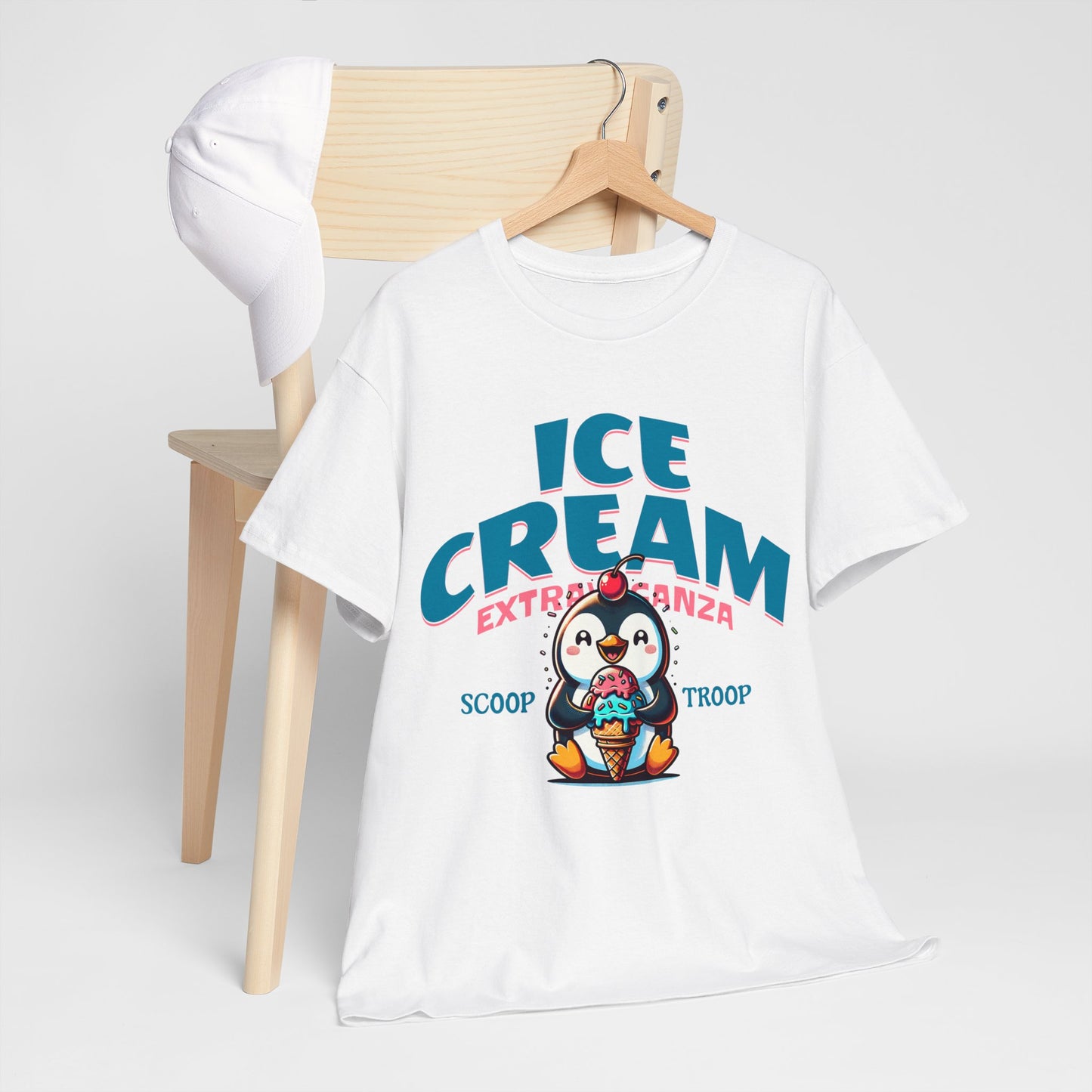 COOKIE DOUGH ICE CREAM - Dessert (Basic Tee)