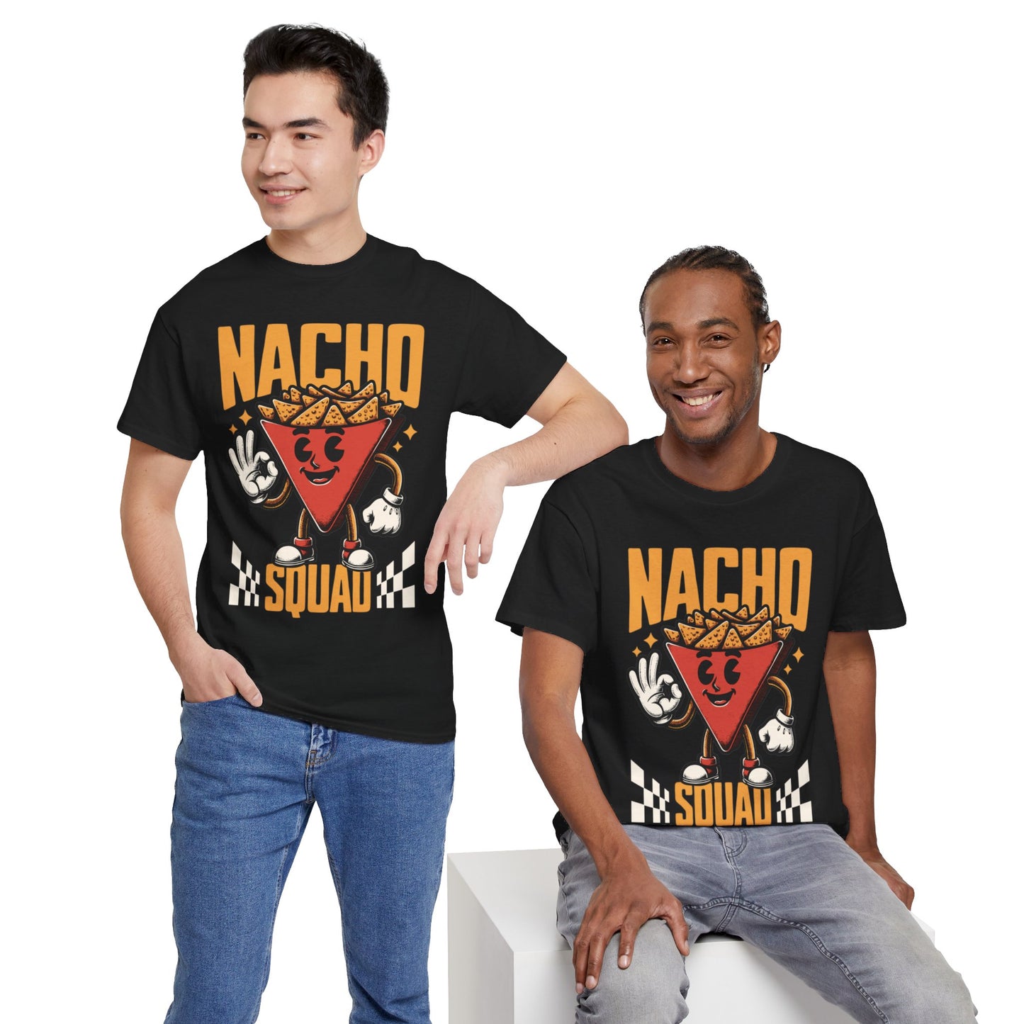 CHEESE NACHOS - Tacos/Nachos (Basic Tee)