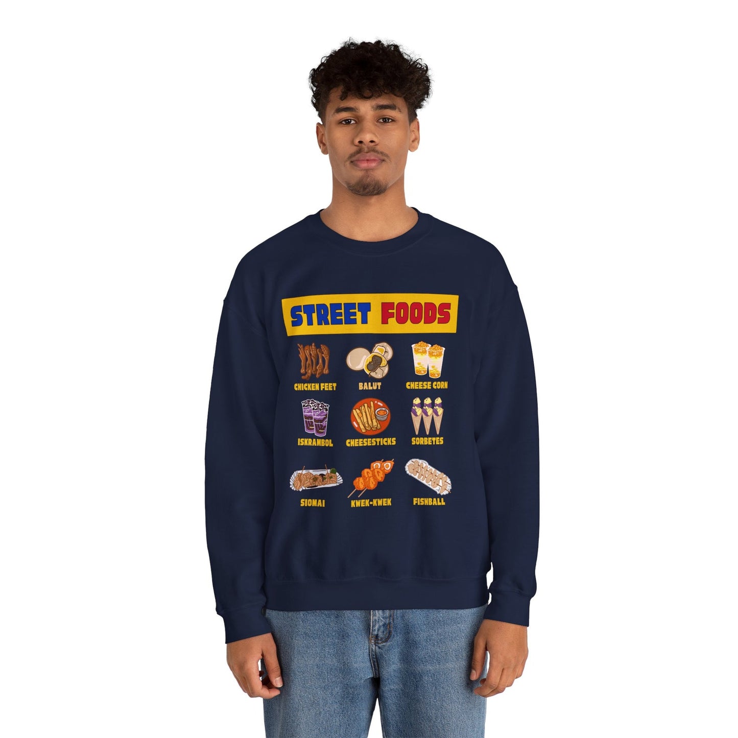 PINOY STREET FOODS  2 - Filipino Food (Sweatshirt)