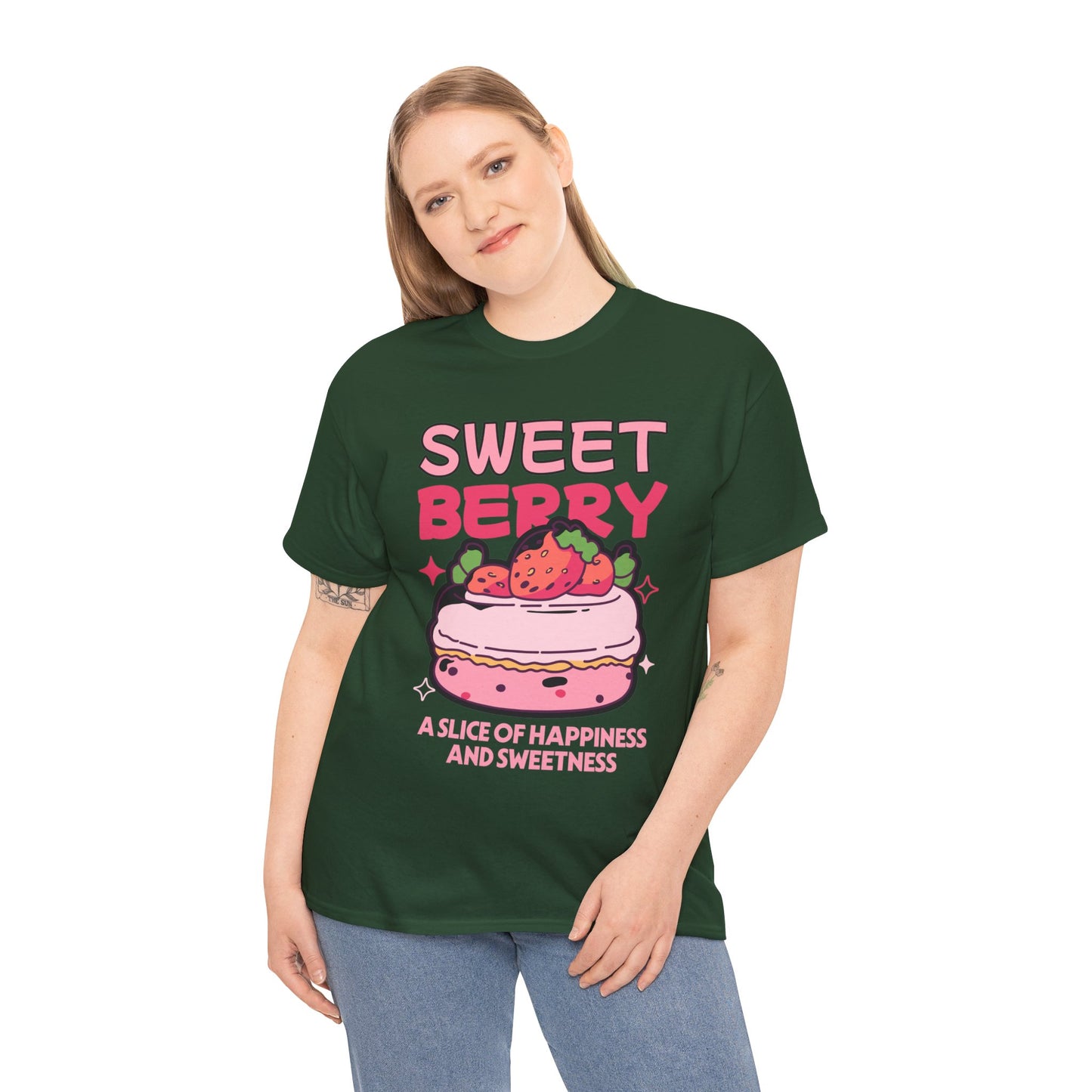 STRAWBERRY CAKE - Dessert (Basic Tee)