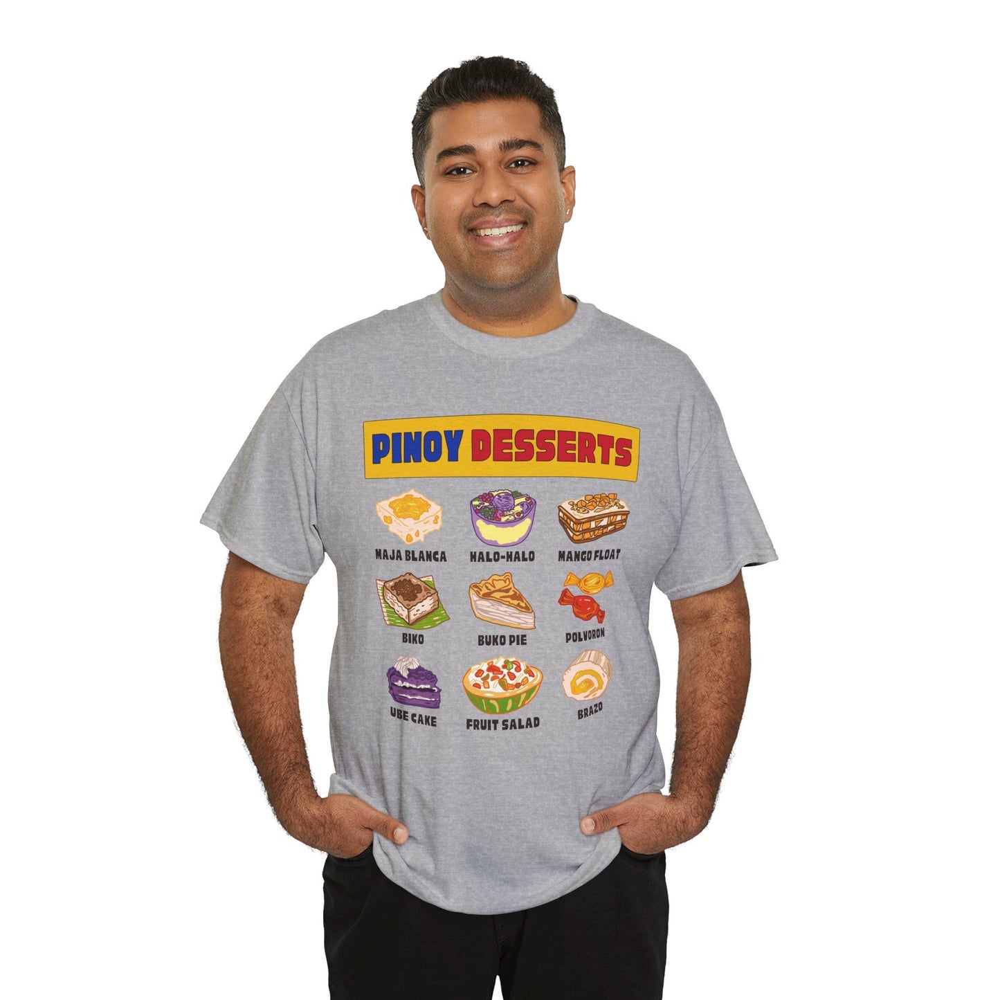 PINOY DESSERTS - Filipino Food (Basic Tee)