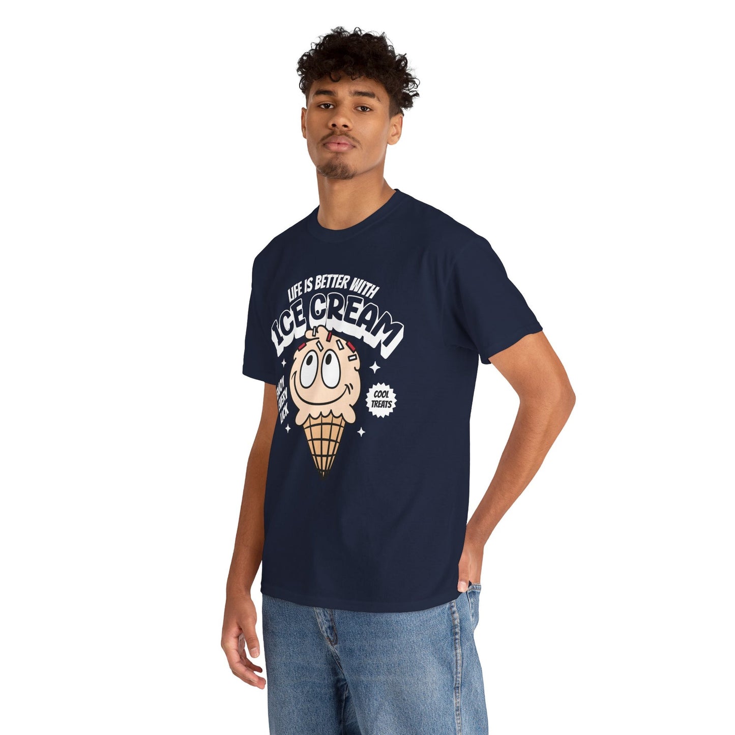 COOKIES & CREAM ICE CREAM - Dessert (Basic Tee)