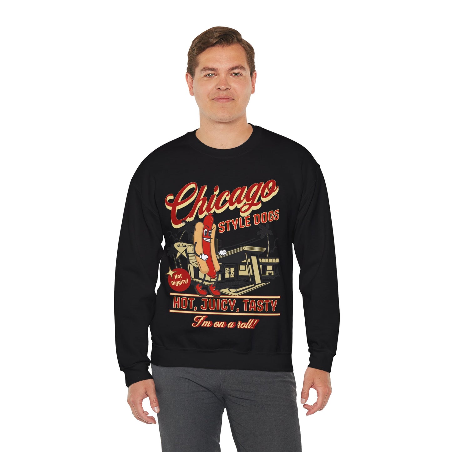 CHICAGO STYLE HOTDOG - Hotdog (Sweatshirt)