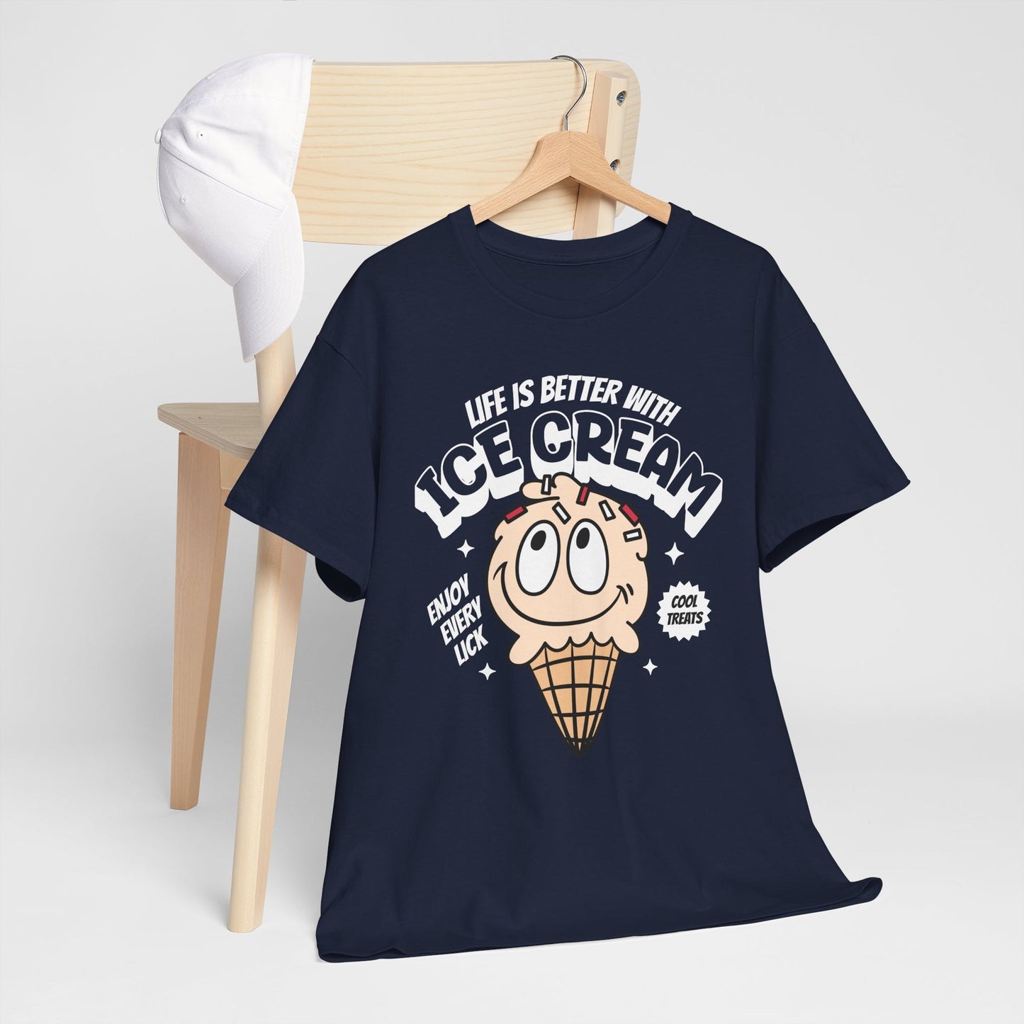 COOKIES & CREAM ICE CREAM - Dessert (Basic Tee)