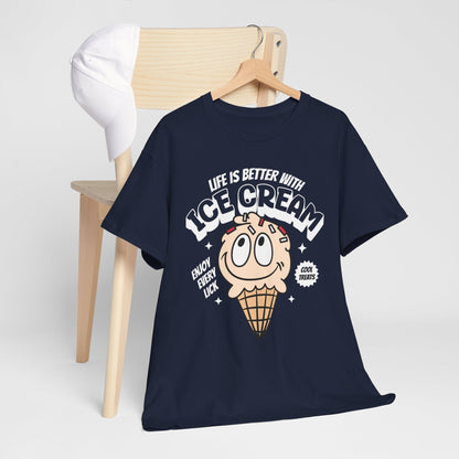 COOKIES & CREAM ICE CREAM - Dessert (Basic Tee)