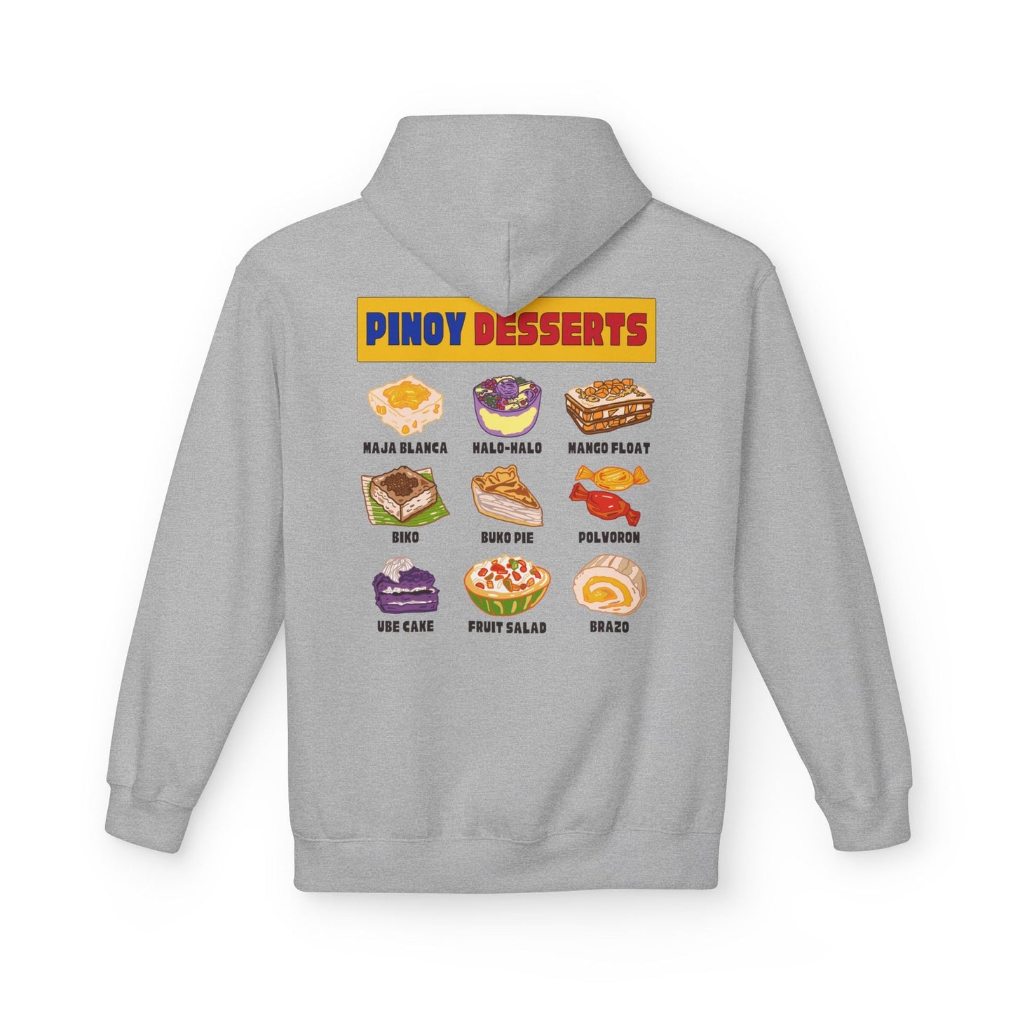 PINOY DESSERTS - Filipino Food (Hoodie)